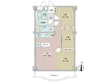 【東京都/大田区大森本町】大森ハイツ 間取り図