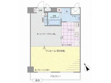 【東京都/品川区南大井】大森ハイツ 間取り図