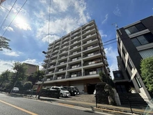 【東京都/品川区南品川】ゼームス坂パークハウス 外観：10階建・新耐震基準マンション（耐震適合証明書発行可）