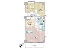 【東京都/品川区南品川】ゼームス坂パークハウス 間取り図