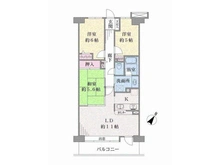 【東京都/品川区南大井】ナイスアーバン大井南プロムナード 間取り図