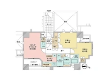 【東京都/大田区大森北】サンクタス大森ヴァッサーハウス 間取り図