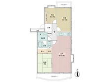【東京都/品川区八潮】品川八潮パークタウン潮路東ハイツ第53号棟 間取り図
