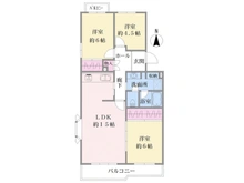 【東京都/品川区八潮】品川八潮パークタウン潮路北第1ハイツ　61号棟 間取り図
