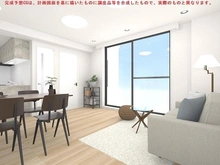 【東京都/中野区弥生町】マイネシュロッス中野コリドー ワイドスパンで広々としたリビングです