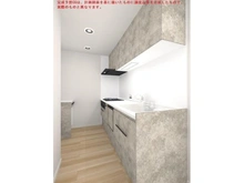 【東京都/中野区弥生町】マイネシュロッス中野コリドー ビルトイン食洗機付きのシステムキッチン