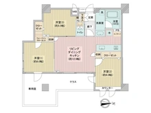 【東京都/中野区弥生町】マイネシュロッス中野コリドー 間取り図