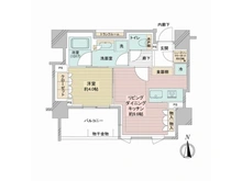 【東京都/中野区東中野】ローレルアイ東中野 間取り図