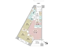 【東京都/中野区東中野】パークハウス東中野リヴゴーシュ 間取り図