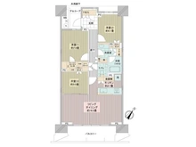 【東京都/中央区晴海】HARUMI　FLAG　PARK　VILLAGE　E棟 間取り図