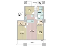 【東京都/中央区晴海】晴海アイランドトリトンスクエアビュータワー 間取り図