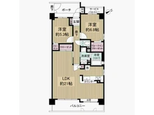 【大阪府/豊中市大黒町】グリーンコーポ豊中南 間取り図