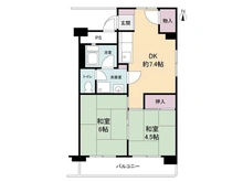 【大阪府/大阪市淀川区新高】ハイツ東興 間取り図