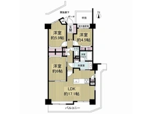 【大阪府/豊中市上新田】ステイツ千里中央 間取り図