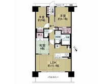 【大阪府/豊中市三国】ウエリス豊中三国 間取り図