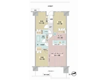 【東京都/練馬区東大泉】プラネスーペリア石神井公園 間取り図