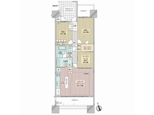 【東京都/西東京市谷戸町】グランジオ武蔵野 間取り図