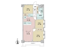 【東京都/台東区寿】グリーンキャピタル浅草 間取り図