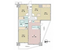 【東京都/荒川区荒川】モア・クレスト荒川公園ソレーユ館 間取り図