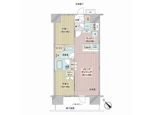 【東京都/台東区下谷】クレヴィア上野入谷 間取り図
