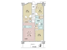 【埼玉県/さいたま市北区土呂町】プレシス大宮土呂 間取り図