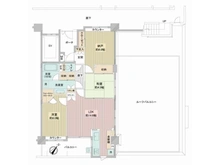 【埼玉県/上尾市緑丘】レディア北上尾プレシャスマ－クス 間取り図