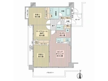 【埼玉県/さいたま市大宮区宮町】コンポ―ゼ大宮 間取り図