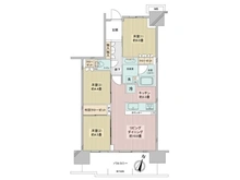 【埼玉県/さいたま市北区宮原町】リビオ大宮宮原 間取り図