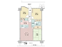 【埼玉県/さいたま市北区大成町】モア・ステージ大宮 間取り図