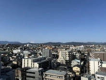 【東京都/八王子市子安町】グラン・コート八王子 南東側ルーフバルコニーからの眺望（富士山を望む）