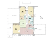 【東京都/八王子市子安町】グラン・コート八王子 間取り図
