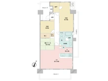 【東京都/東大和市桜が丘】グランスイート玉川上水 間取り図