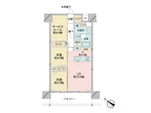 【東京都/昭島市松原町】エクセレントシティ拝島駅前 間取り図