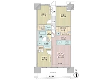 【東京都/北区堀船】ガーデンクロス東京王子 間取り図