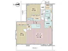 【東京都/北区滝野川】ライオンズプラザ新板橋 間取り図