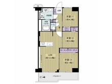 【東京都/荒川区西尾久】田端スカイハイツ 間取り図