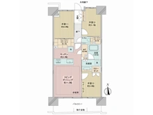 【東京都/北区堀船】ガーデンクロス東京王子 間取り図