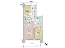 【東京都/北区堀船】王子飛鳥山ザ・ファーストタワー＆レジデンス　レジデンス棟 間取り図