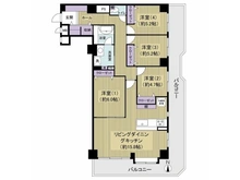 【大阪府/堺市北区東上野芝町】エンゼルハイム上野芝 間取り図