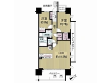 【大阪府/大阪市天王寺区悲田院町】ザ・天王寺レジデンス 間取り図