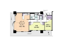 【大阪府/堺市堺区三国ヶ丘御幸通】プラウドタワー堺東 間取り図