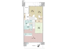 【大阪府/堺市北区中百舌鳥町】グランシスフォート中百舌鳥弐番館 間取り図