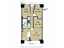 【大阪府/大阪市住吉区南住吉】ディアエスタミオ南住吉壱番館 間取り図