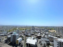 【大阪府/堺市北区金岡町】ビッグカーサ堺しらさぎ駅前towercasaD バルコニーからの眺望　17階部分につき眺望良好