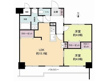 【大阪府/大阪市西成区岸里東】セザール天神ノ森 間取り図