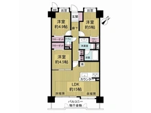 【大阪府/大阪市阿倍野区松崎町】エンゼルブレッサ阿倍野松崎町 間取り図