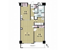 【大阪府/大阪市港区磯路】ヴァンコート弁天町磯路 間取り図