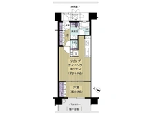 【大阪府/堺市堺区向陵西町】サンメゾン堺三国ヶ丘駅前 間取り図