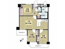 【大阪府/大阪市東住吉区山坂】ルネ山坂 間取り図