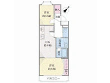 【東京都/大田区南馬込】南馬込エコーハイツ 間取り図